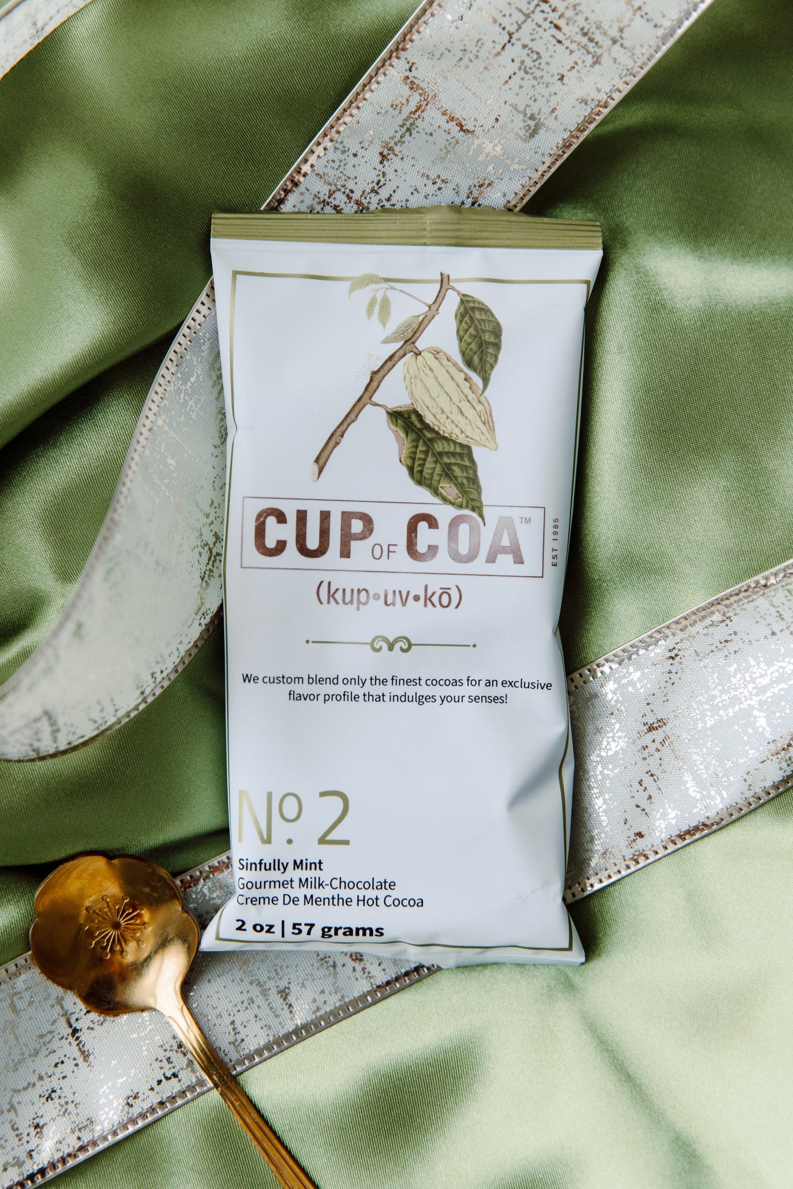 Single Serve Packet - Cup of Coa Gourmet Hot Chocolate by