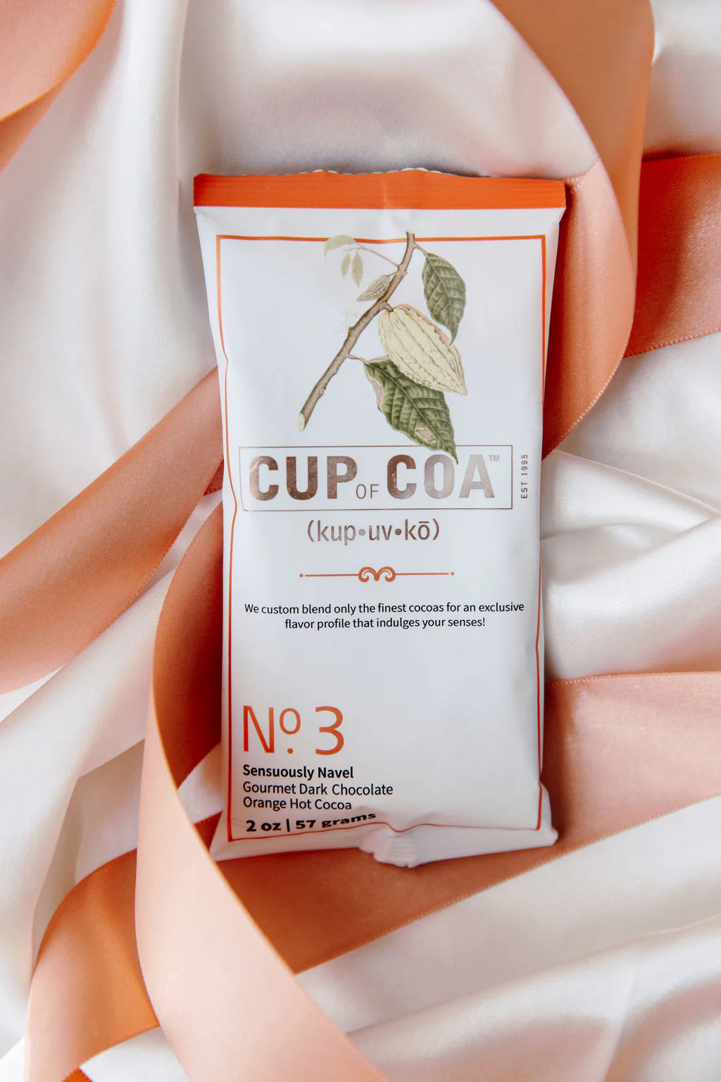 Single Serve Packet - Cup of Coa Gourmet Hot Chocolate by