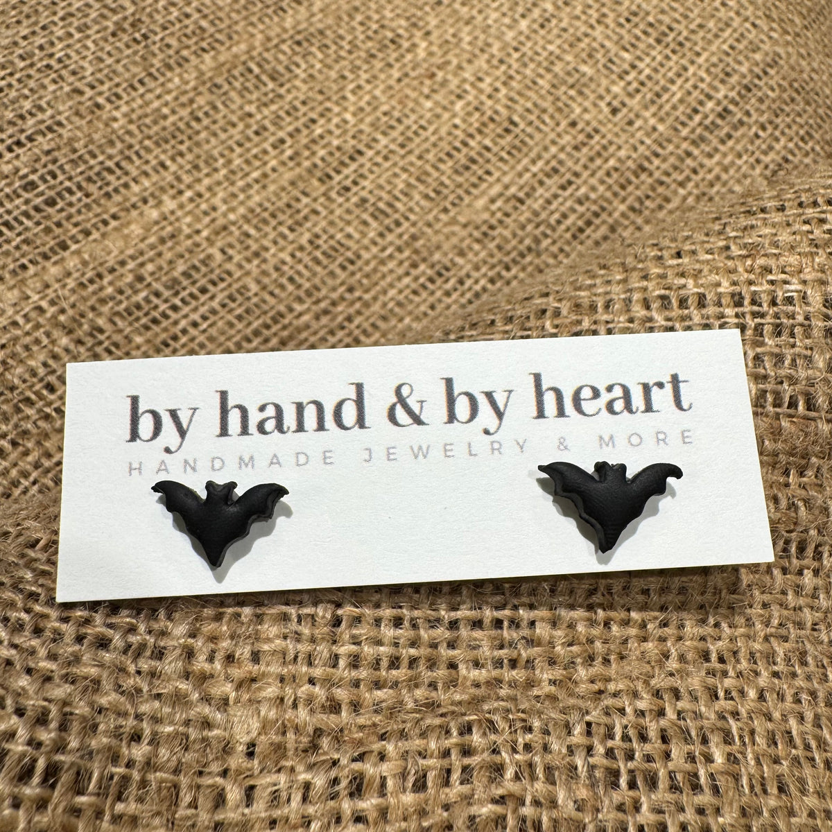 Mini Bat Stud Earrings