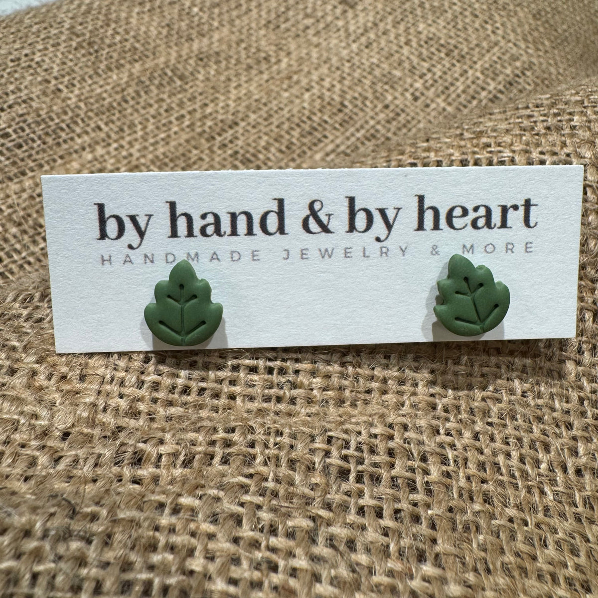 Fall Leaf Stud Earrings