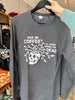 Give Me Coffee Sweatshirt - Dark Grey Heather