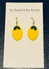 Lemon Dangle Earrings