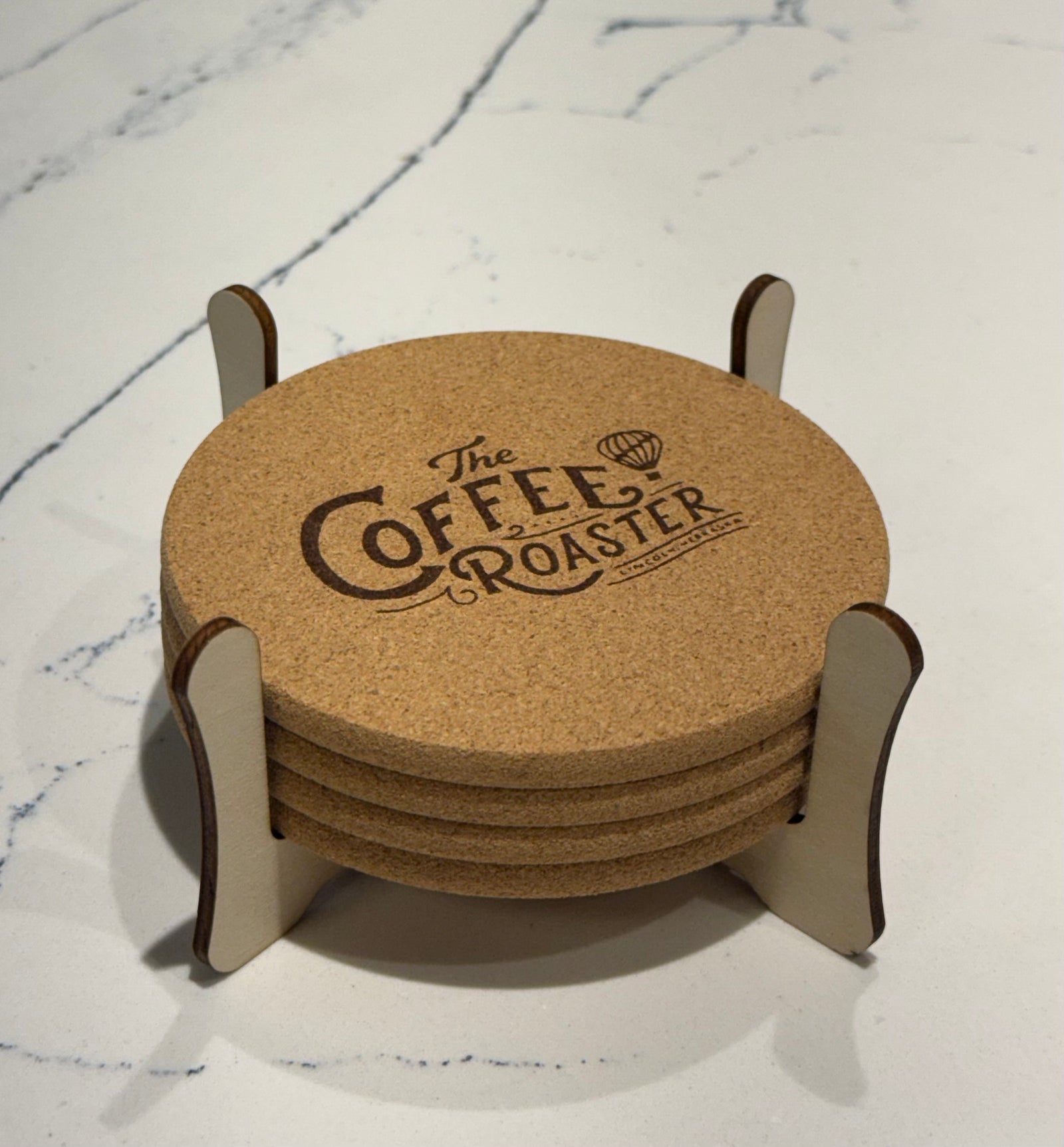 Cork Coaster Set