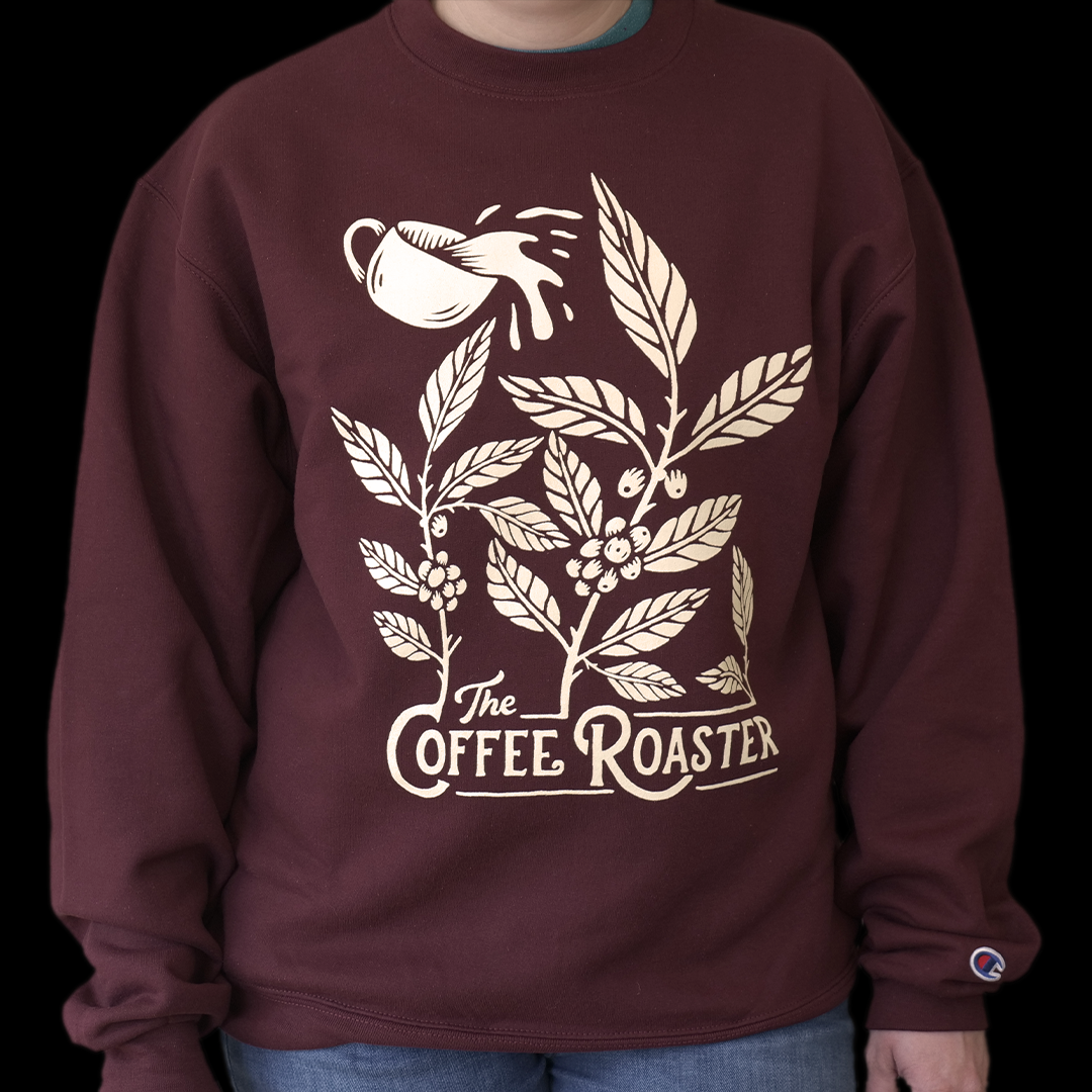 Crewneck Sweatshirt - Coffee Plant Design