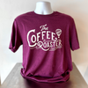 Coffee Roaster T-Shirt - Raspberry Fleck