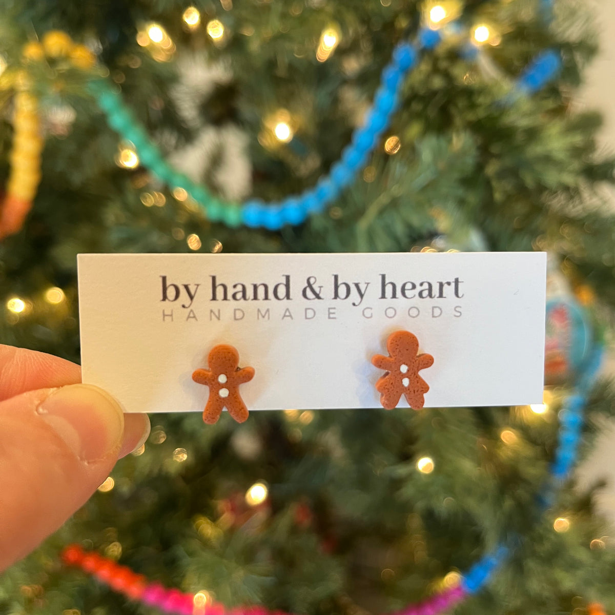 Gingerbread People Stud Earrings