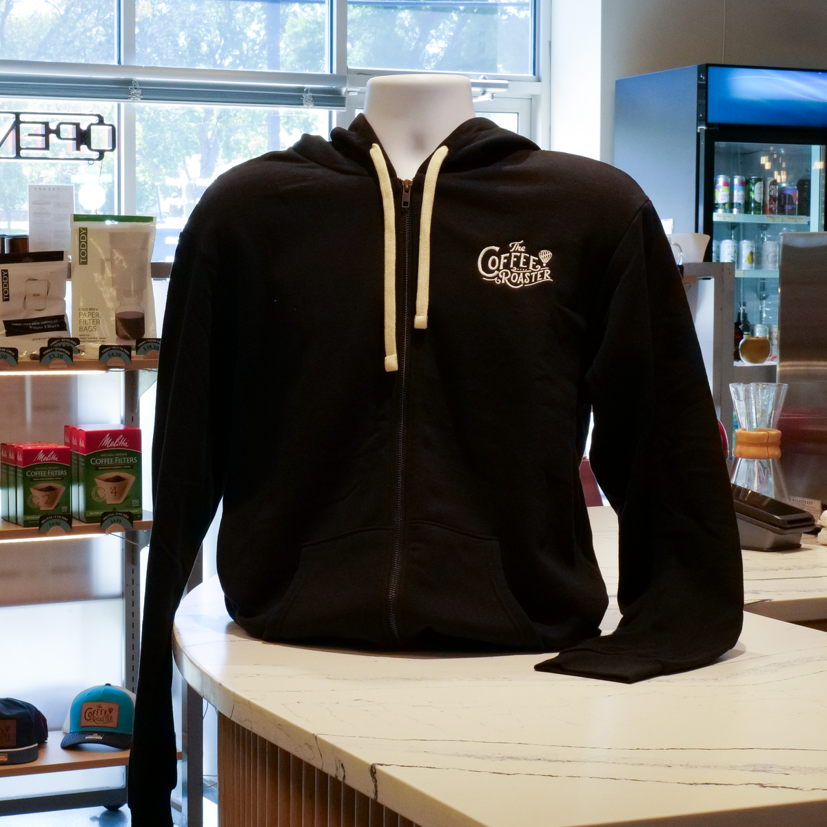 Hoodie - Sponge Fleece Full with Embroidered Logo
