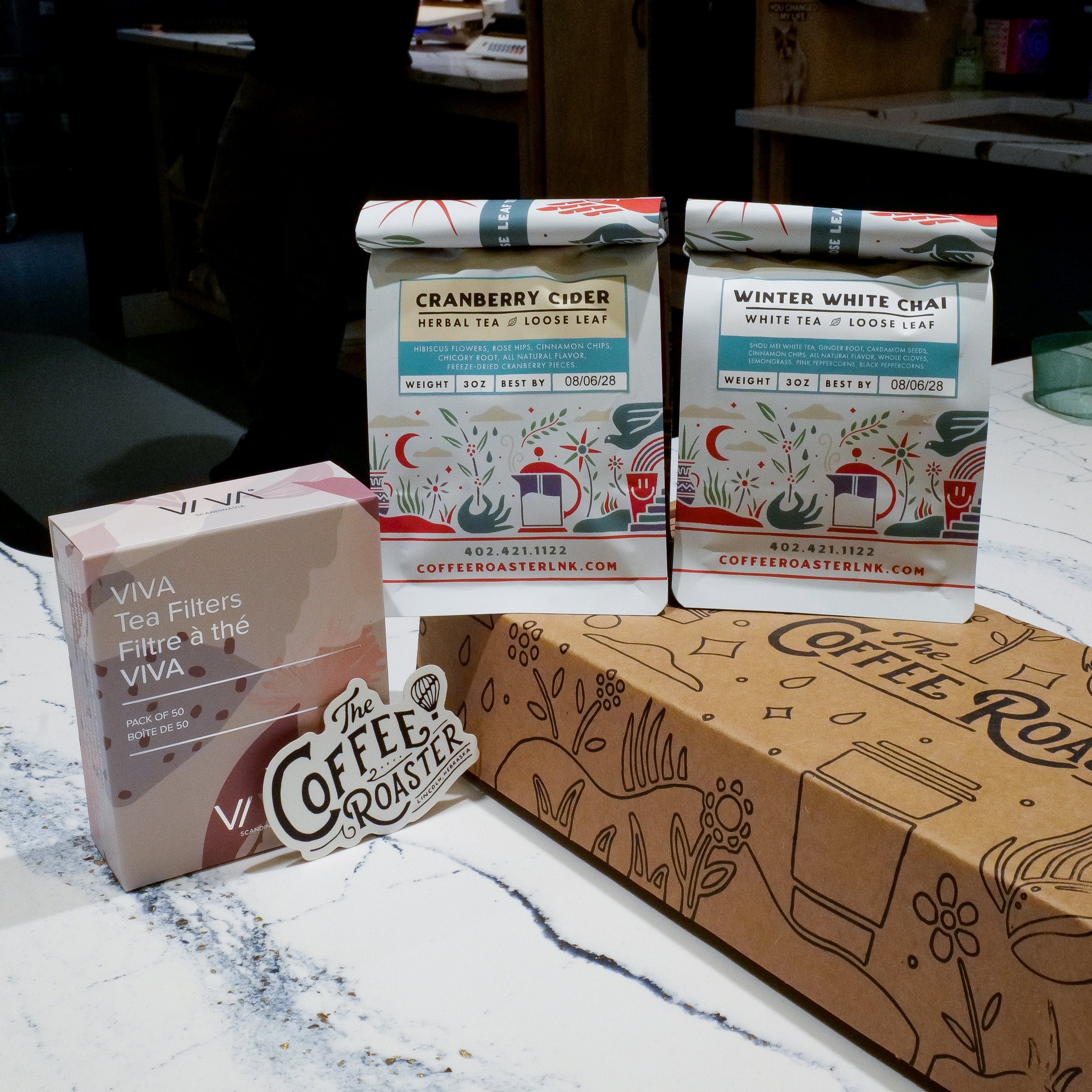 Winter Tea Sample Box - Coffee Roaster