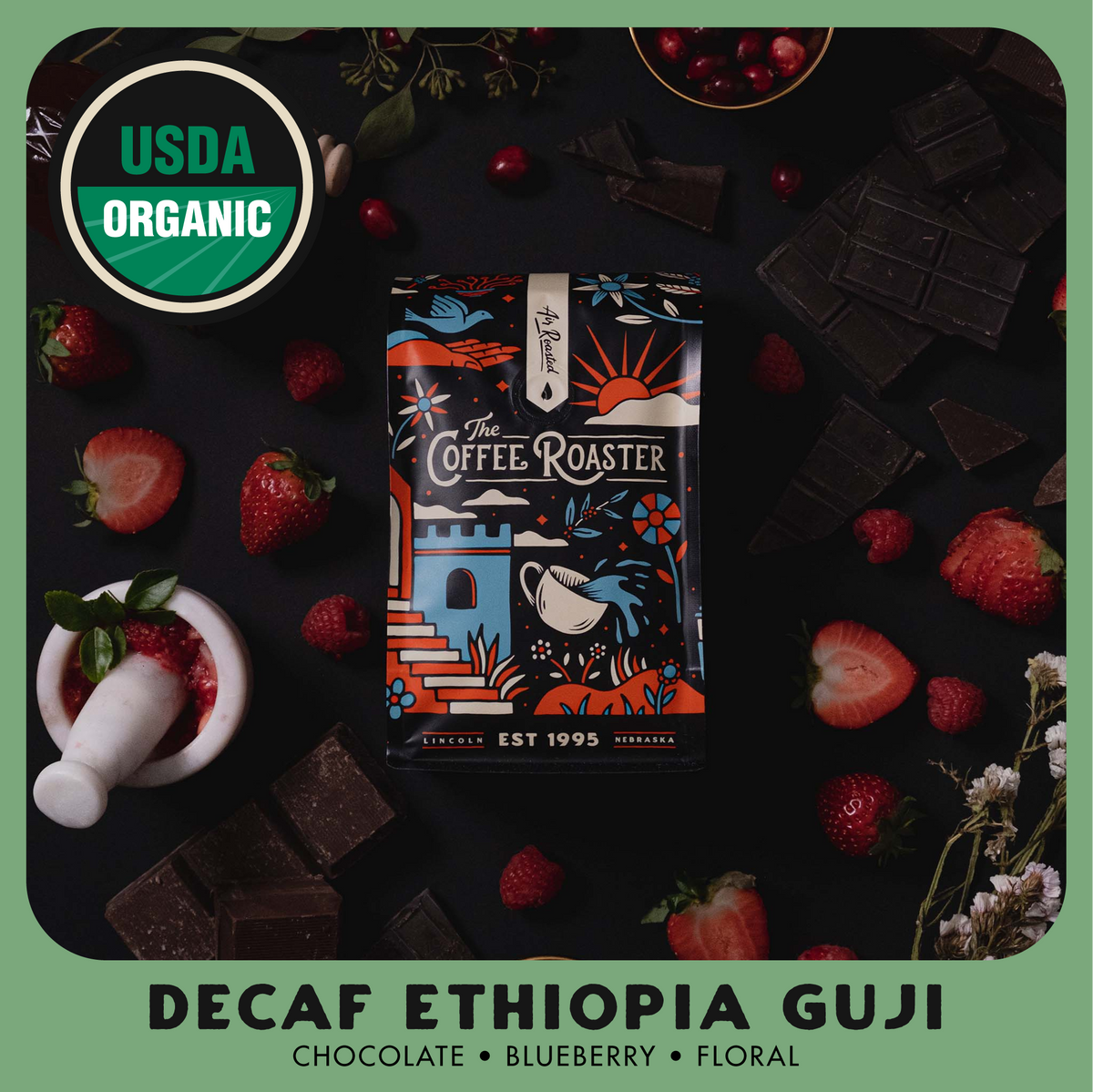 Decaf | Ethiopia Guji Natural - Organic