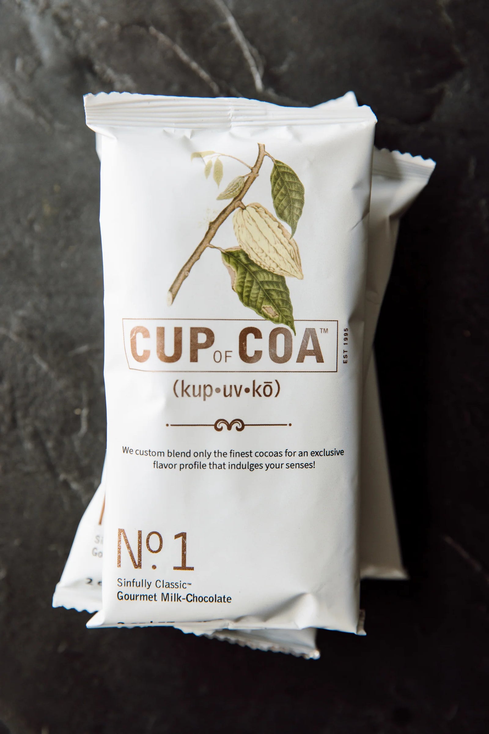 Single Serve Packet - Cup of Coa Gourmet Hot Chocolate by