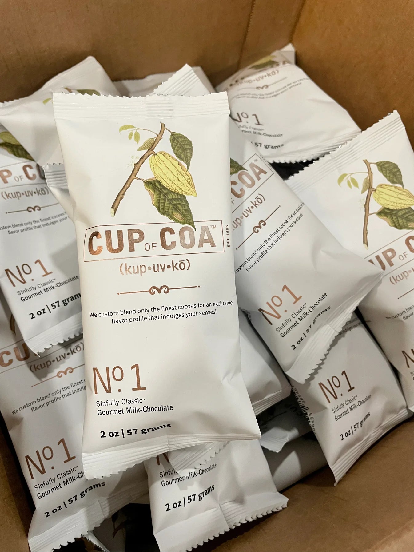 Single Serve Packet - Cup of Coa Gourmet Hot Chocolate by