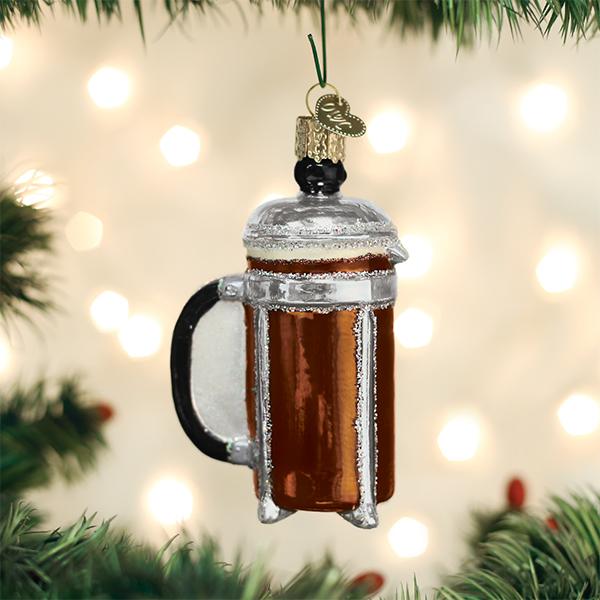 French Press Ornament