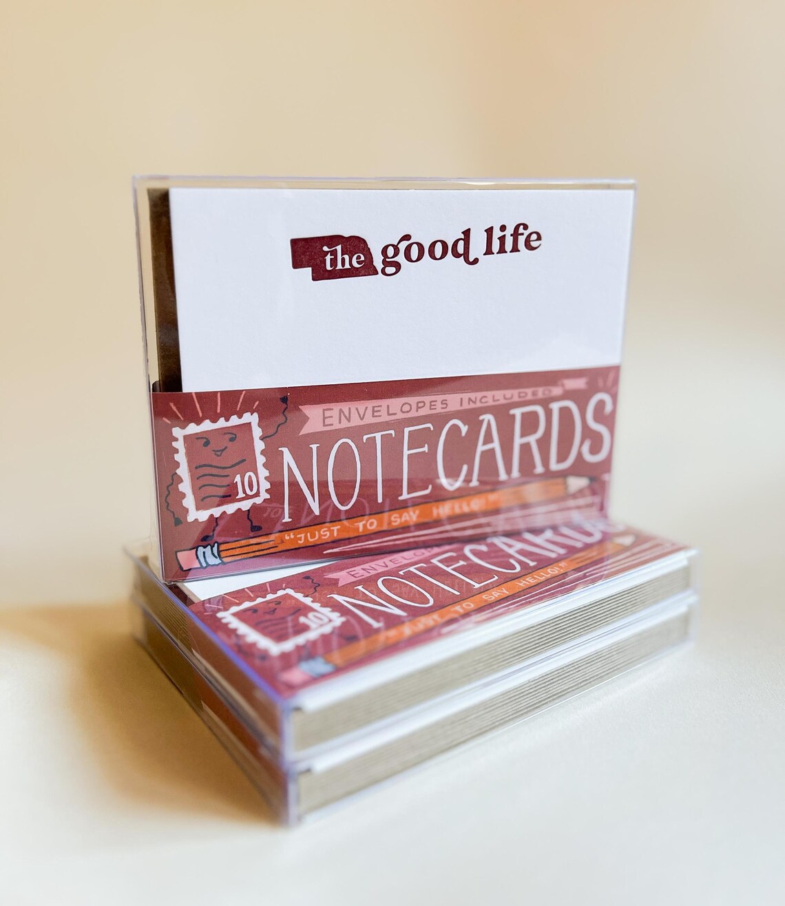 The Good Life Notecards Pack of 10