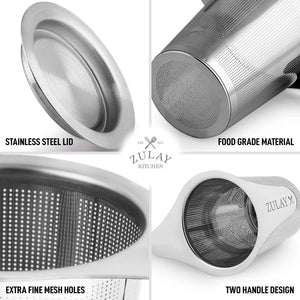 Zulay Stainless Steel Tea Infuser