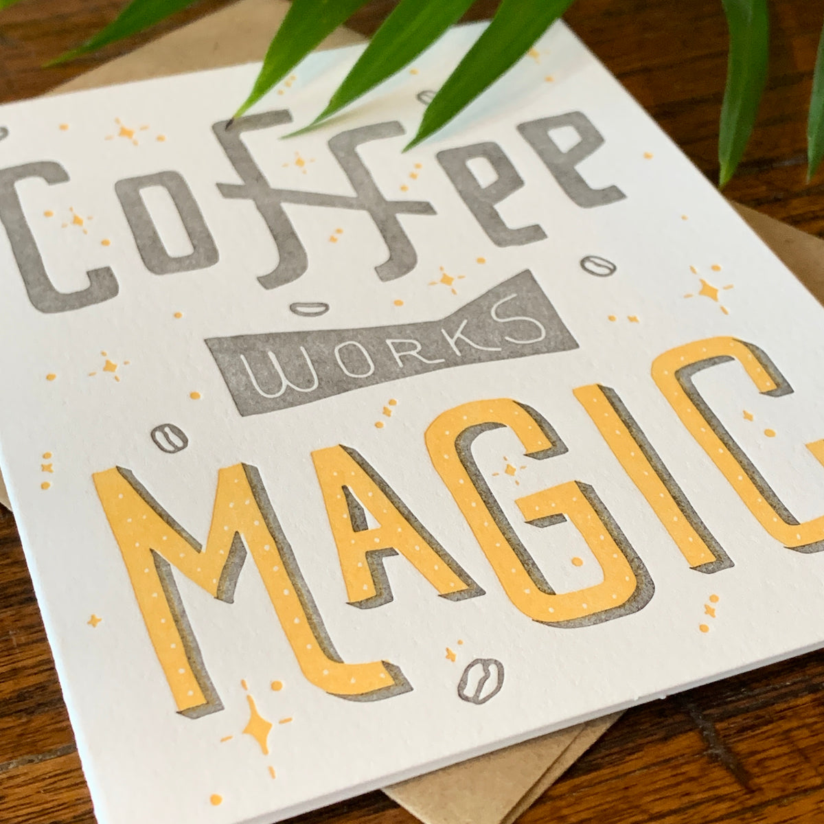 Coffee Works Magic Card