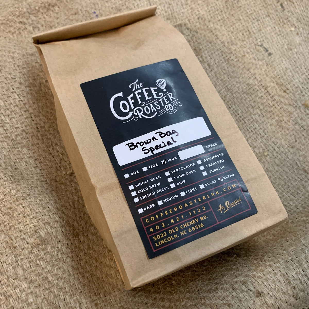 Decaf Brown Bag Special