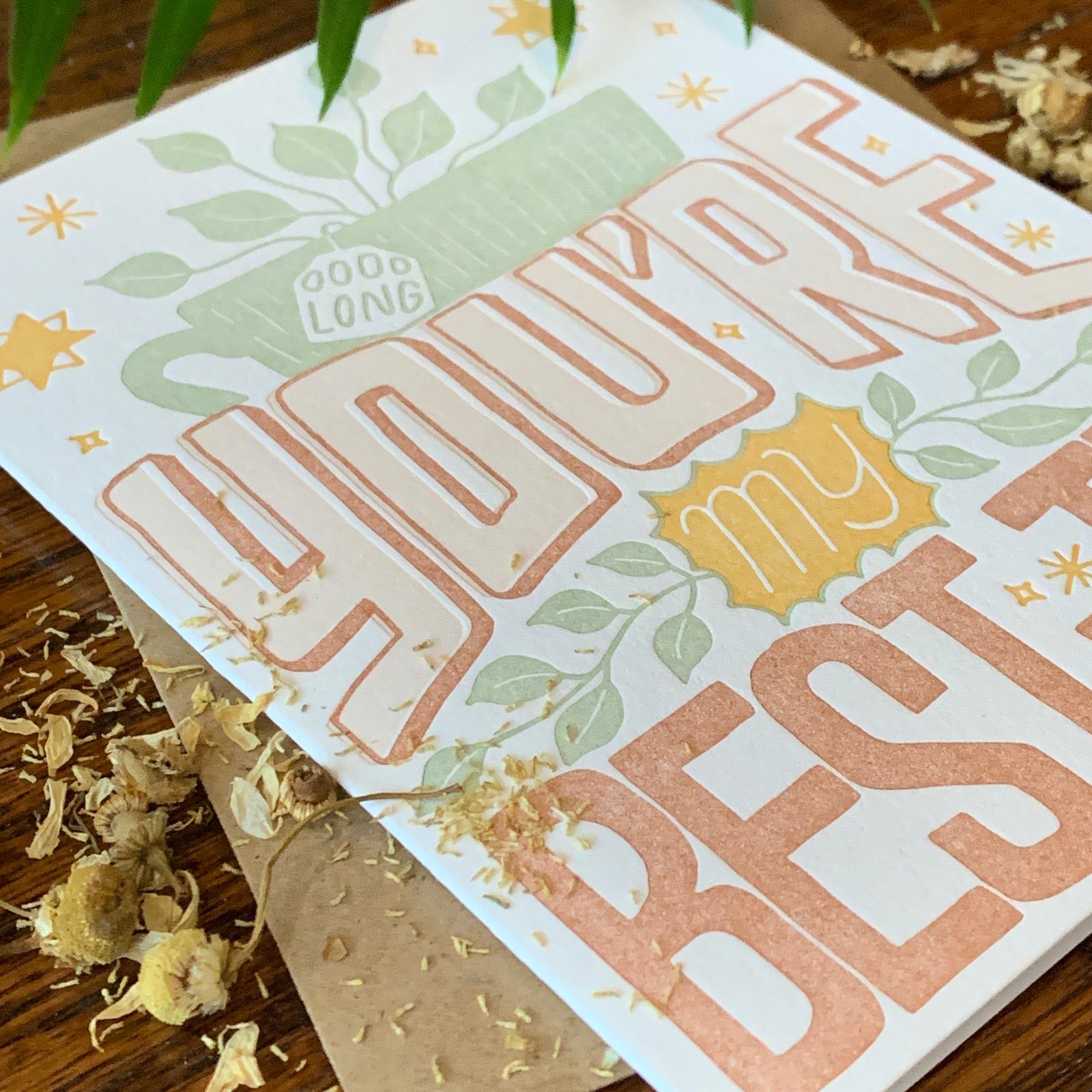 You're My Best-Tea Card