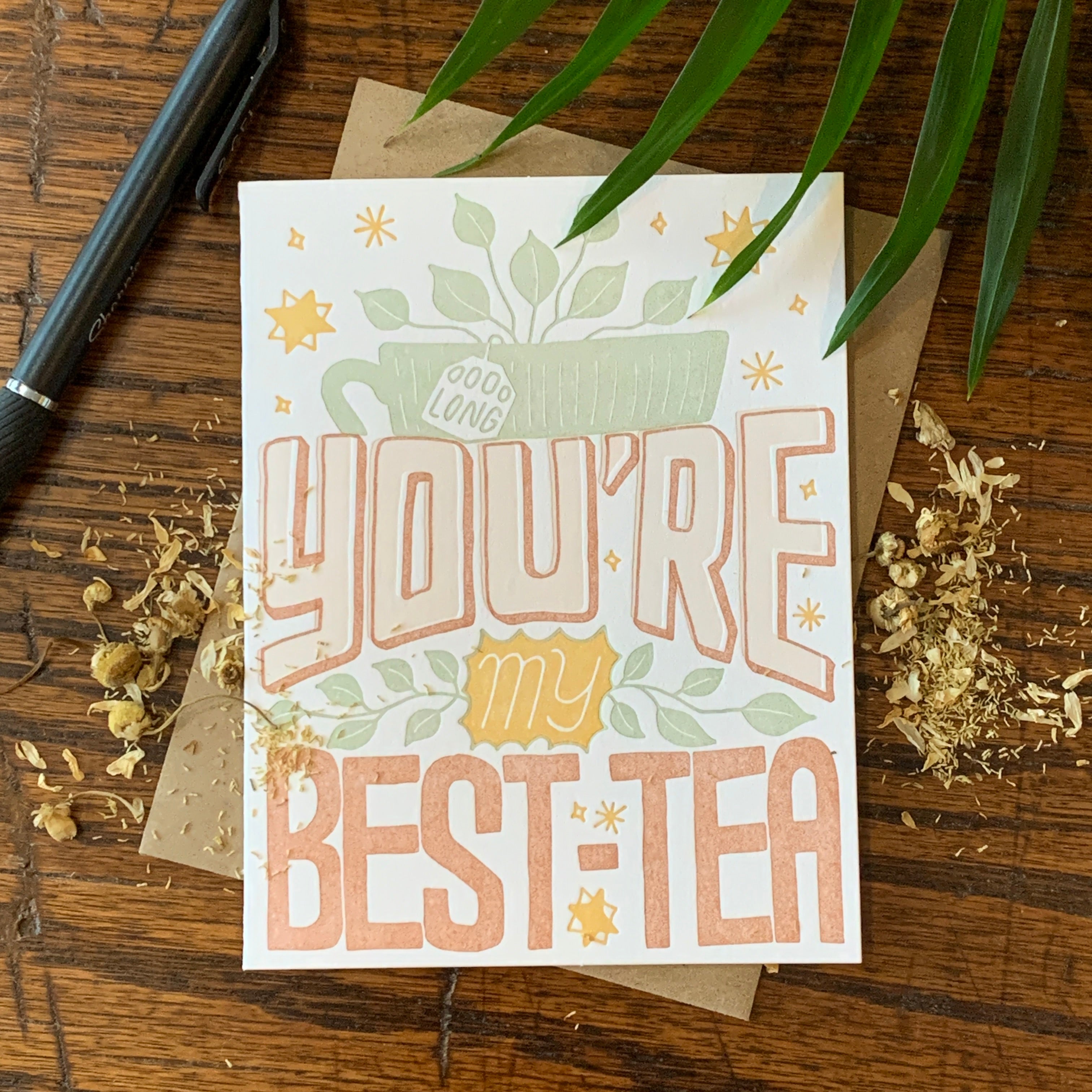 You're My Best-Tea Card You're My Best-Tea Card