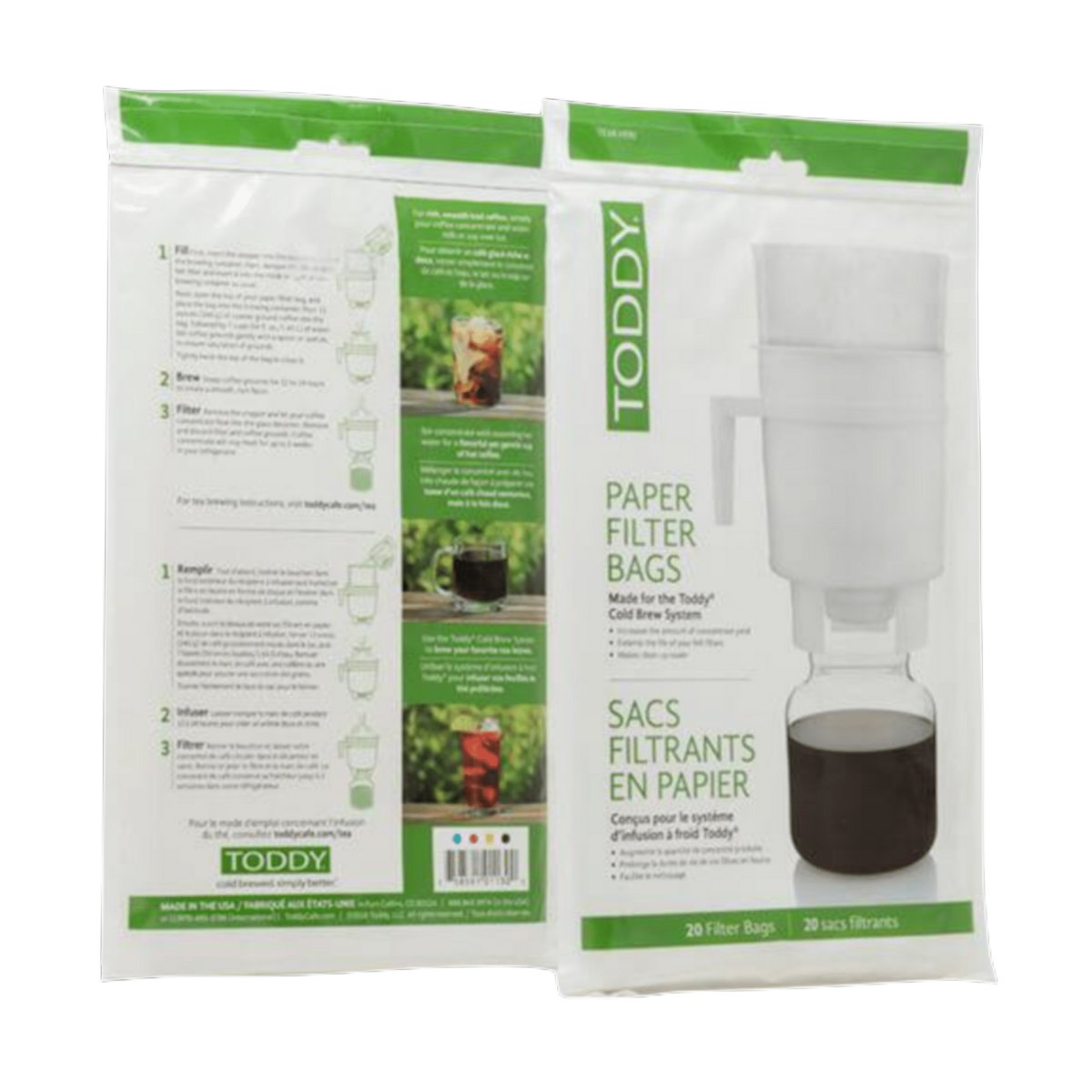 Toddy Paper Filter Bags