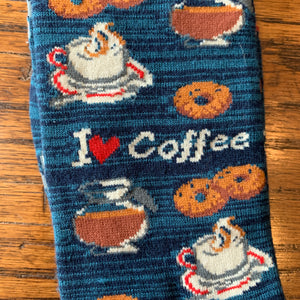 I Love Coffee Socks